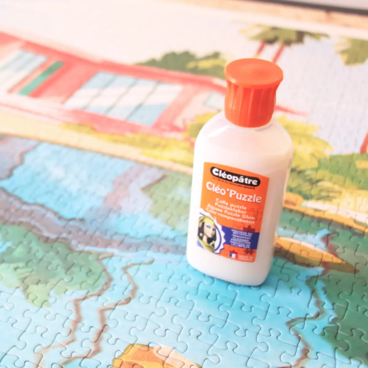 Colle vernis puzzle Cléo’Puzzle 100g Cléopâtre