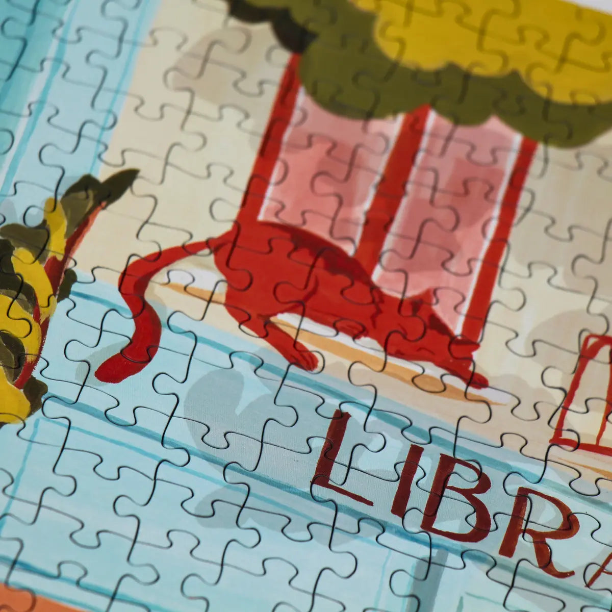 Puzzle 1000 pièces : La Librairie du coin