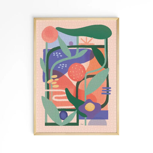 Puzzle 1000 pièces : Herbier Graphique