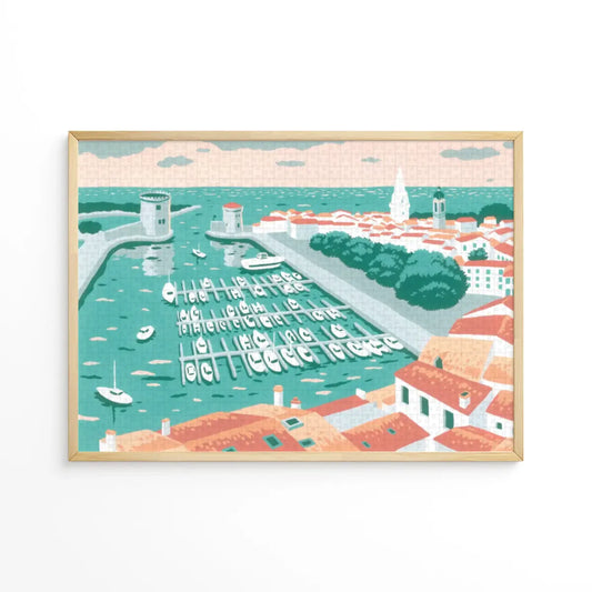 Puzzle 1000 pièces : La Rochelle