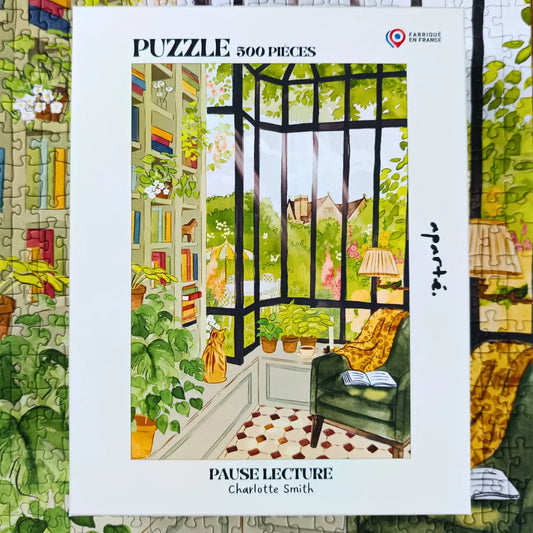 Puzzle 500 pièces : Pause lecture