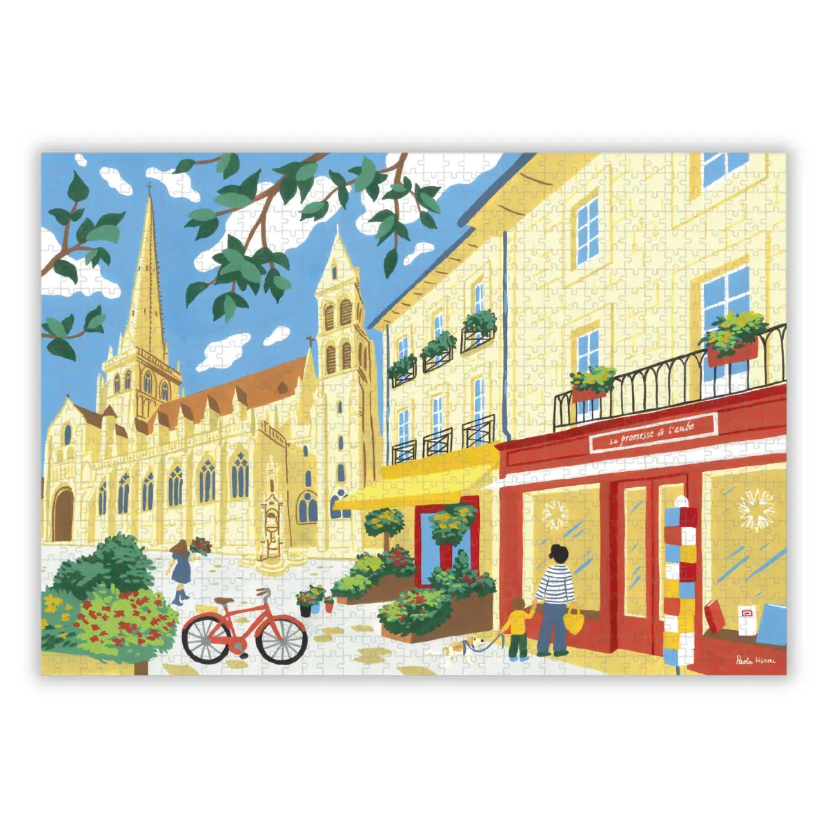 Puzzle 1000 pièces : La Cathédrale d'Autun
