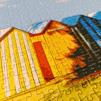 Puzzle 1000 pièces : Les Cabanes de la Brée
