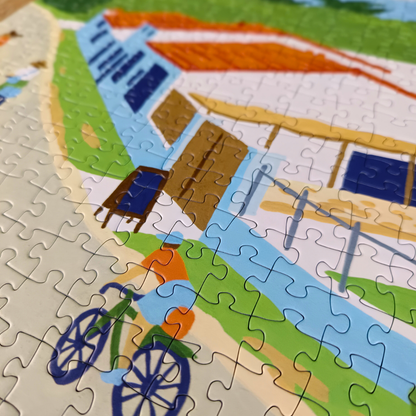 Puzzle 1000 pièces : Moulin de la Brée