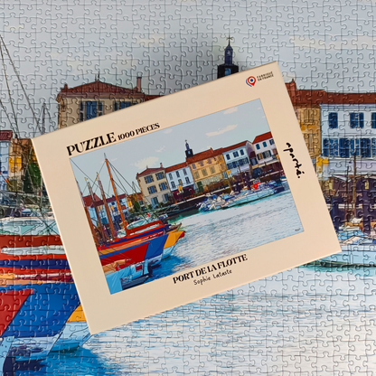 Puzzle 1000 pièces : Port de La Flotte
