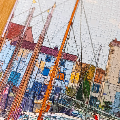 Puzzle 1000 pièces : Port de La Flotte