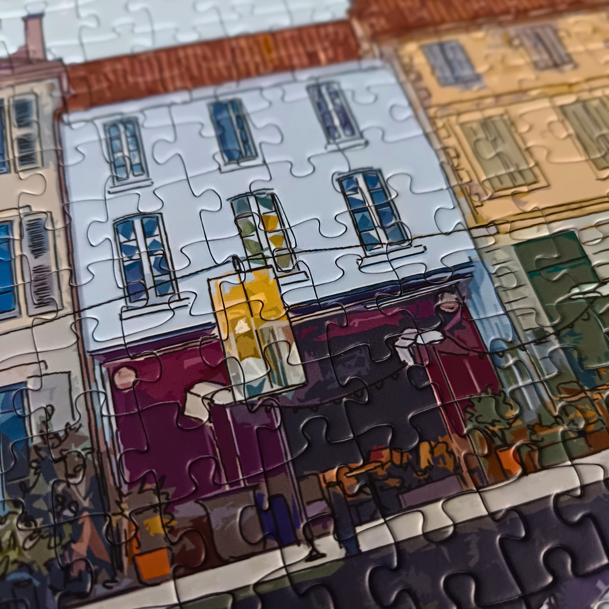 Puzzle 1000 pièces : Port de La Flotte