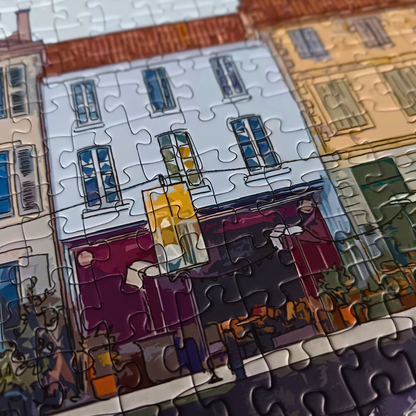 Puzzle 1000 pièces : Port de La Flotte