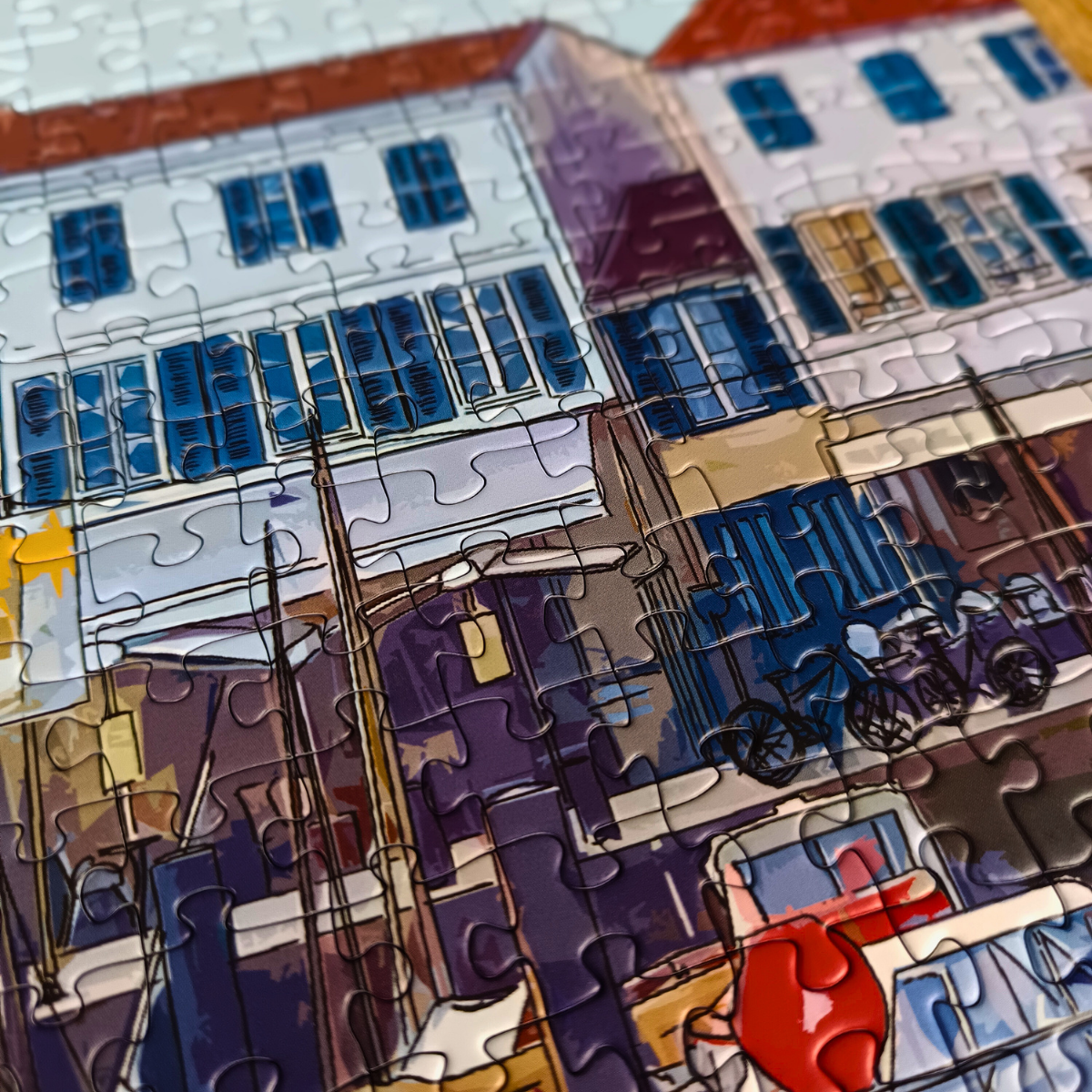 Puzzle 1000 pièces : Port de La Flotte