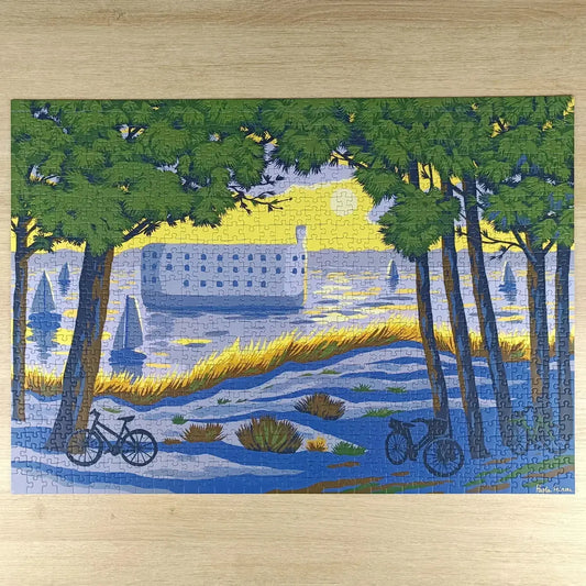 Puzzle 1000 pièces : Fort Boyard Aparté.