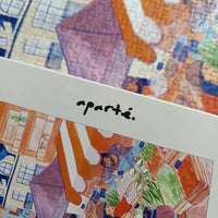 Puzzle 1000 pièces : Place du Marché Aparté.