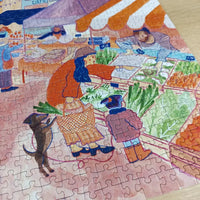 Puzzle 1000 pièces : Place du Marché Aparté.