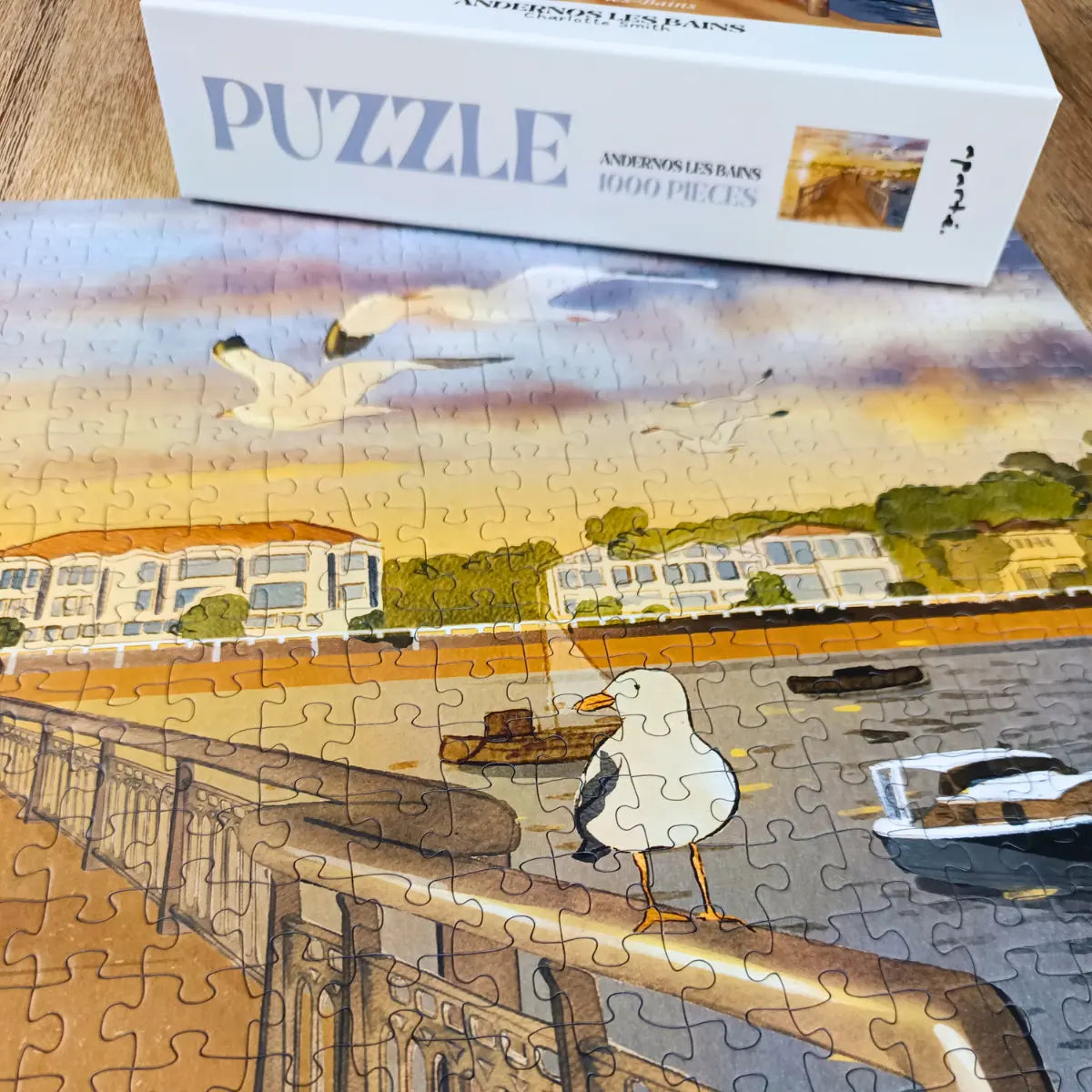 Puzzle 1000 pièces : Andernos les Bains
