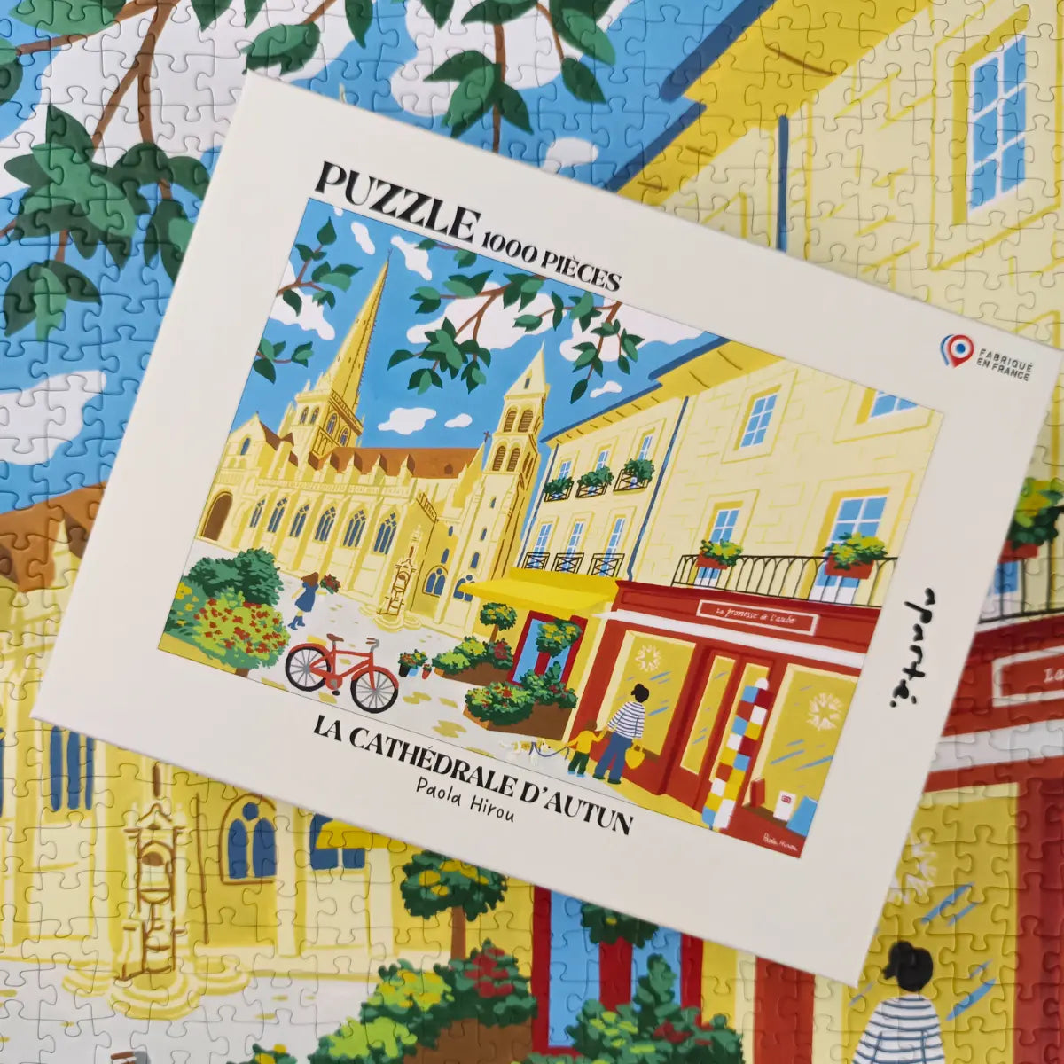 Puzzle 1000 pièces : La Cathédrale d'Autun