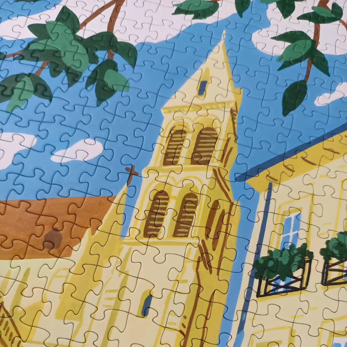 Puzzle 1000 pièces : La Cathédrale d'Autun