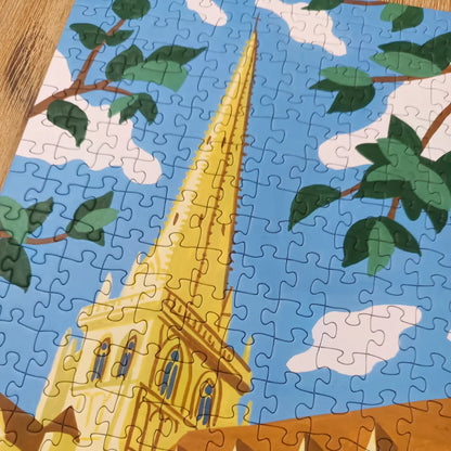 Puzzle 1000 pièces : La Cathédrale d'Autun
