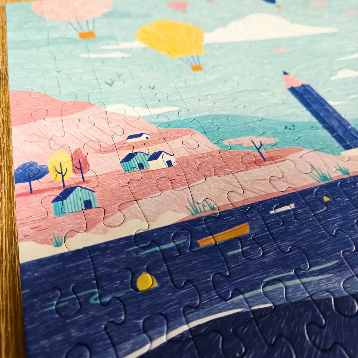 Pack 2 puzzles 200 pièces : l'Aventure Enchantée + Plongée Colorée