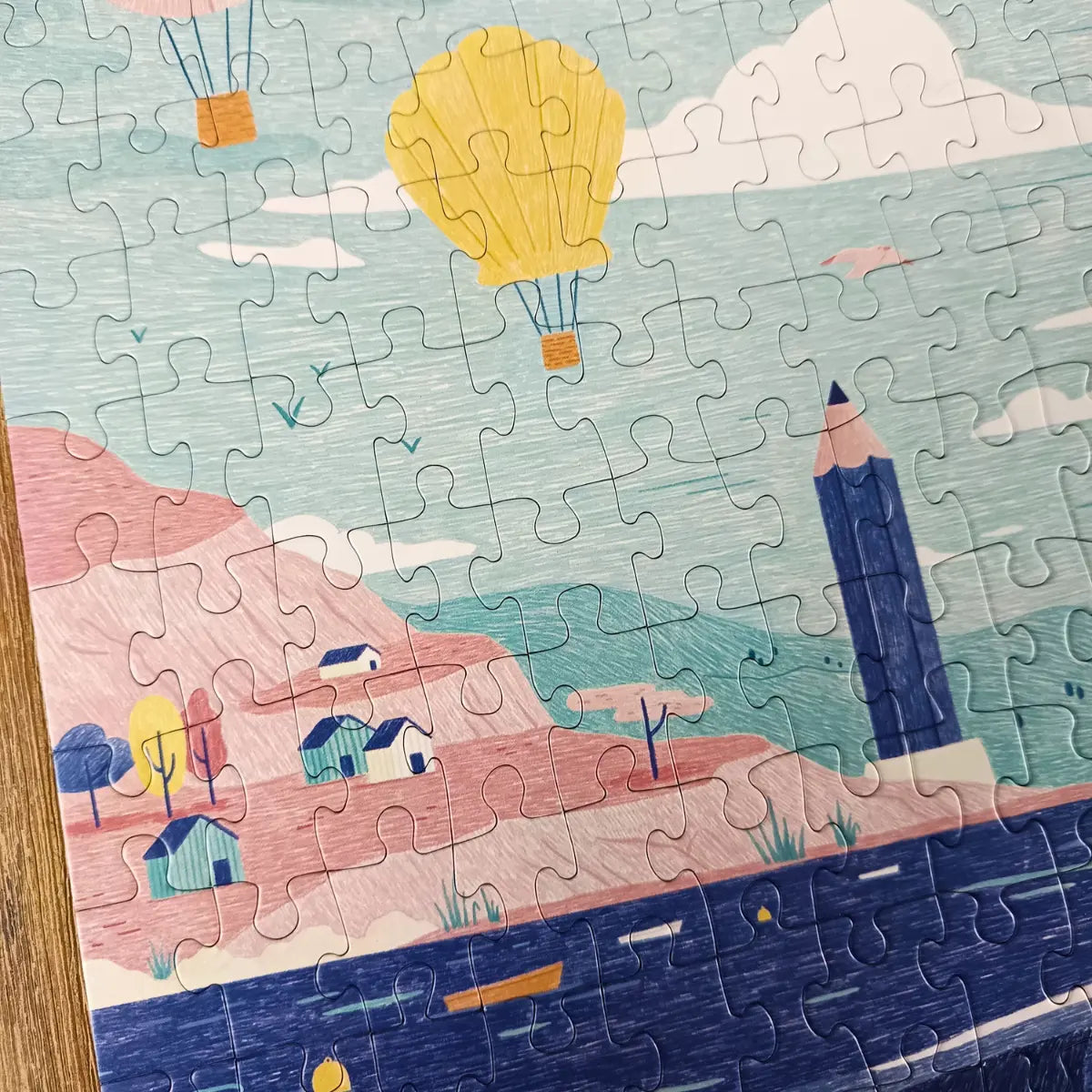 Puzzle 200 pièces : l'Aventure Enchantée