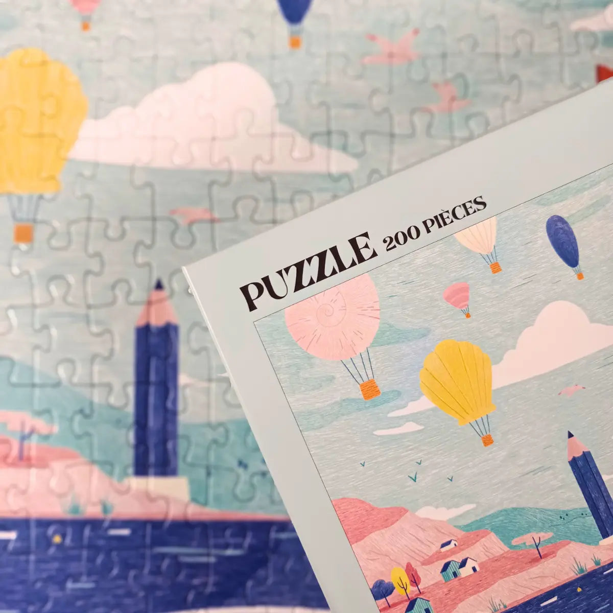 Puzzle 200 pièces : l'Aventure Enchantée