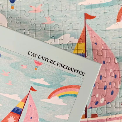 Puzzle 200 pièces : l'Aventure Enchantée