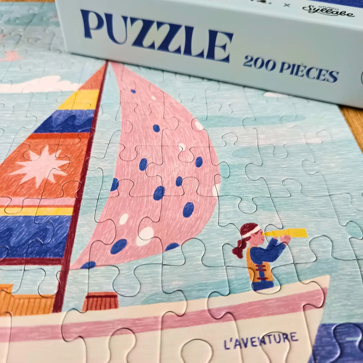 Puzzle 200 pièces : l'Aventure Enchantée
