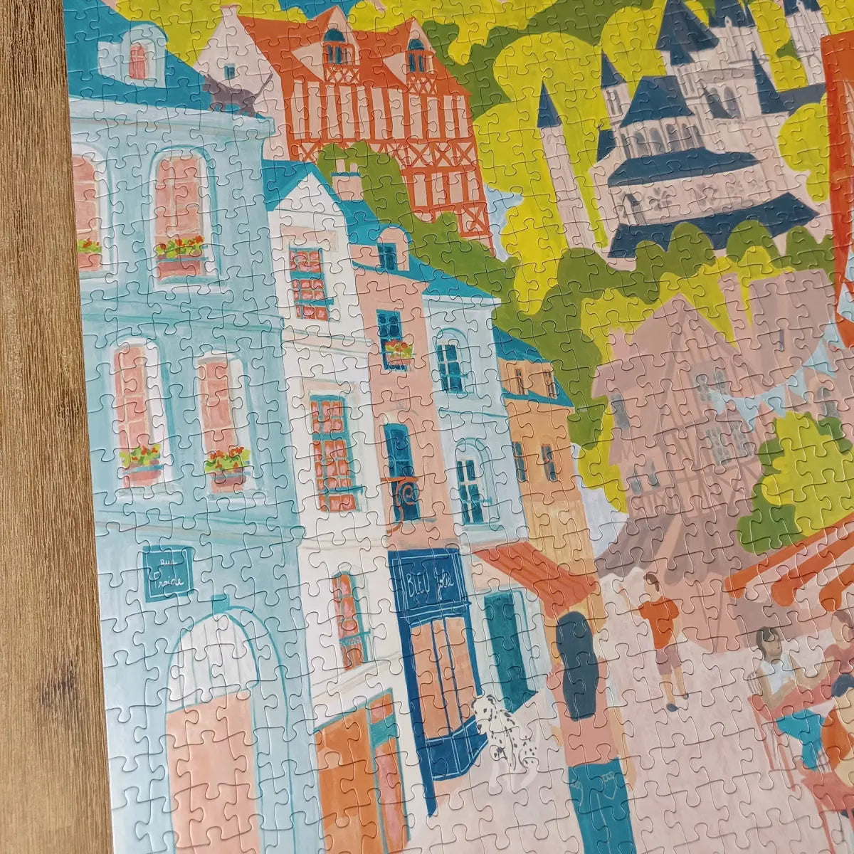 Puzzle 1000 pièces : Balade à Caen