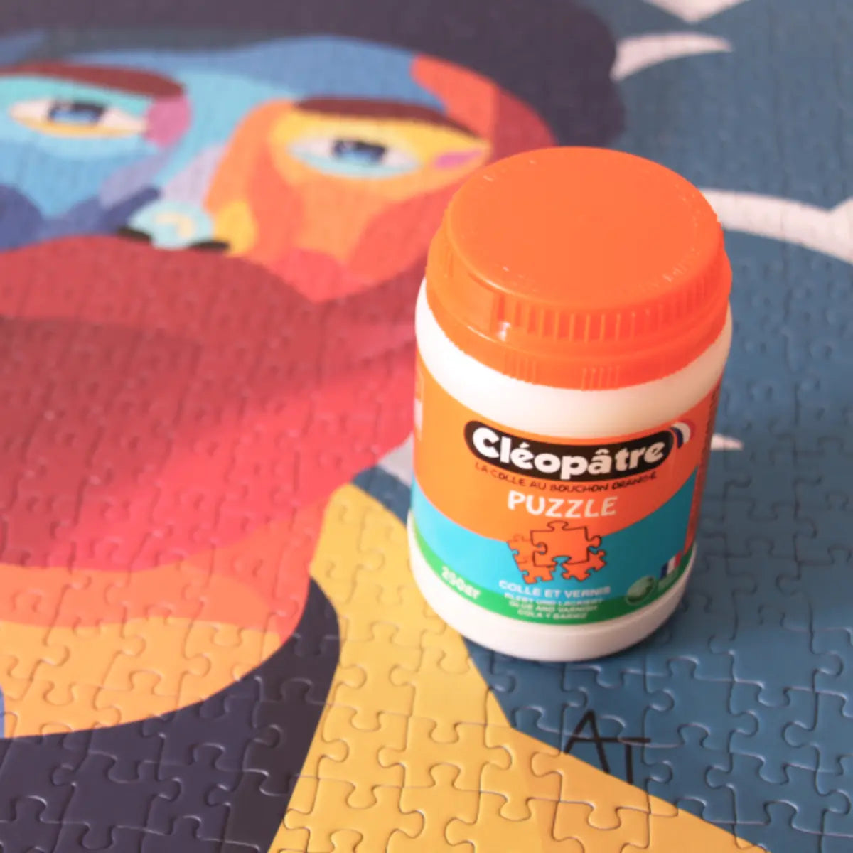 Colle vernis puzzle Cléo’Puzzle 250g Cléopâtre