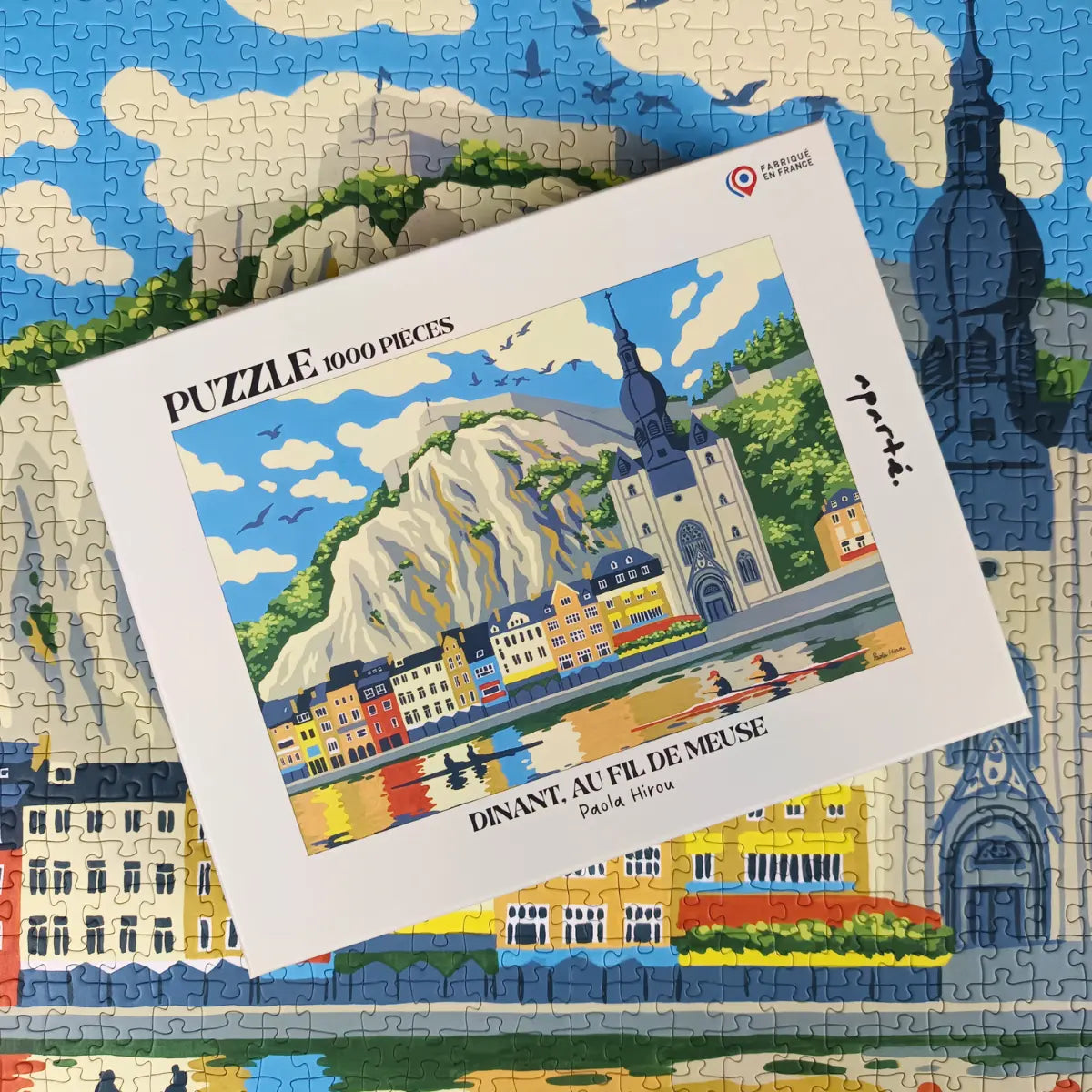 Puzzle 1000 pièces : Dinant, au fil de Meuse