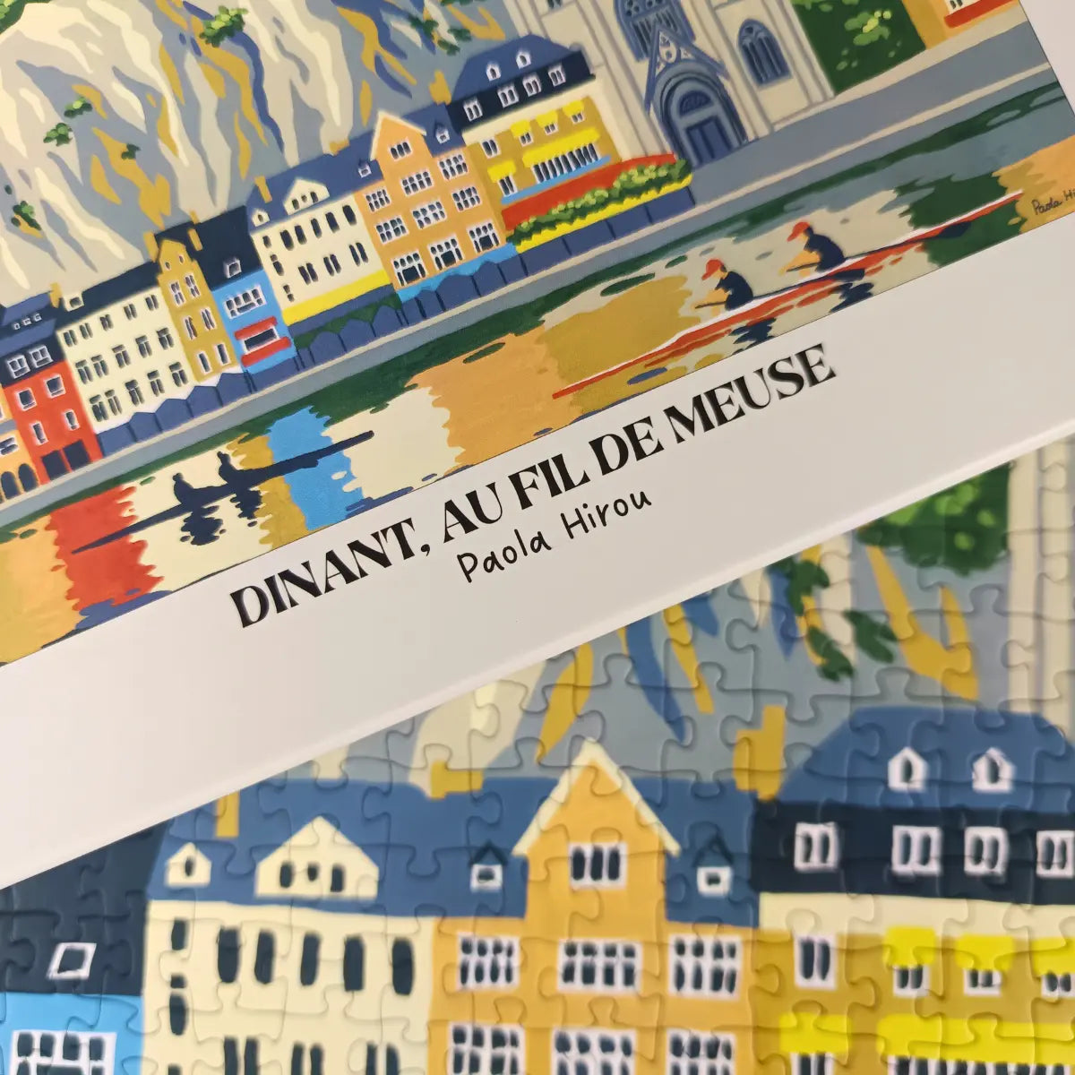 Puzzle 1000 pièces : Dinant, au fil de Meuse