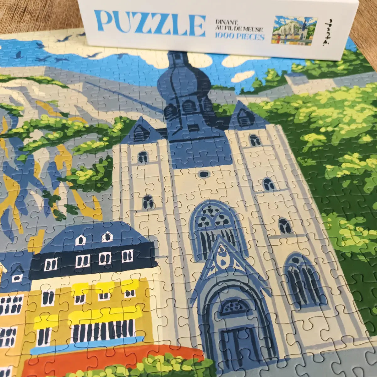 Puzzle 1000 pièces : Dinant, au fil de Meuse