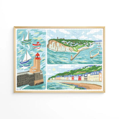 Puzzle 1000 pièces : Fécamp