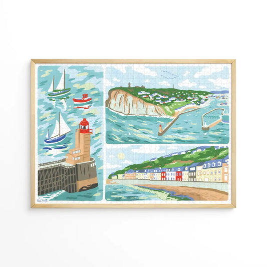 Puzzle 1000 pièces : Fécamp