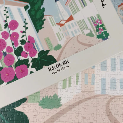 Puzzle 1000 pièces : île de Ré