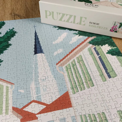 Puzzle 1000 pièces : île de Ré
