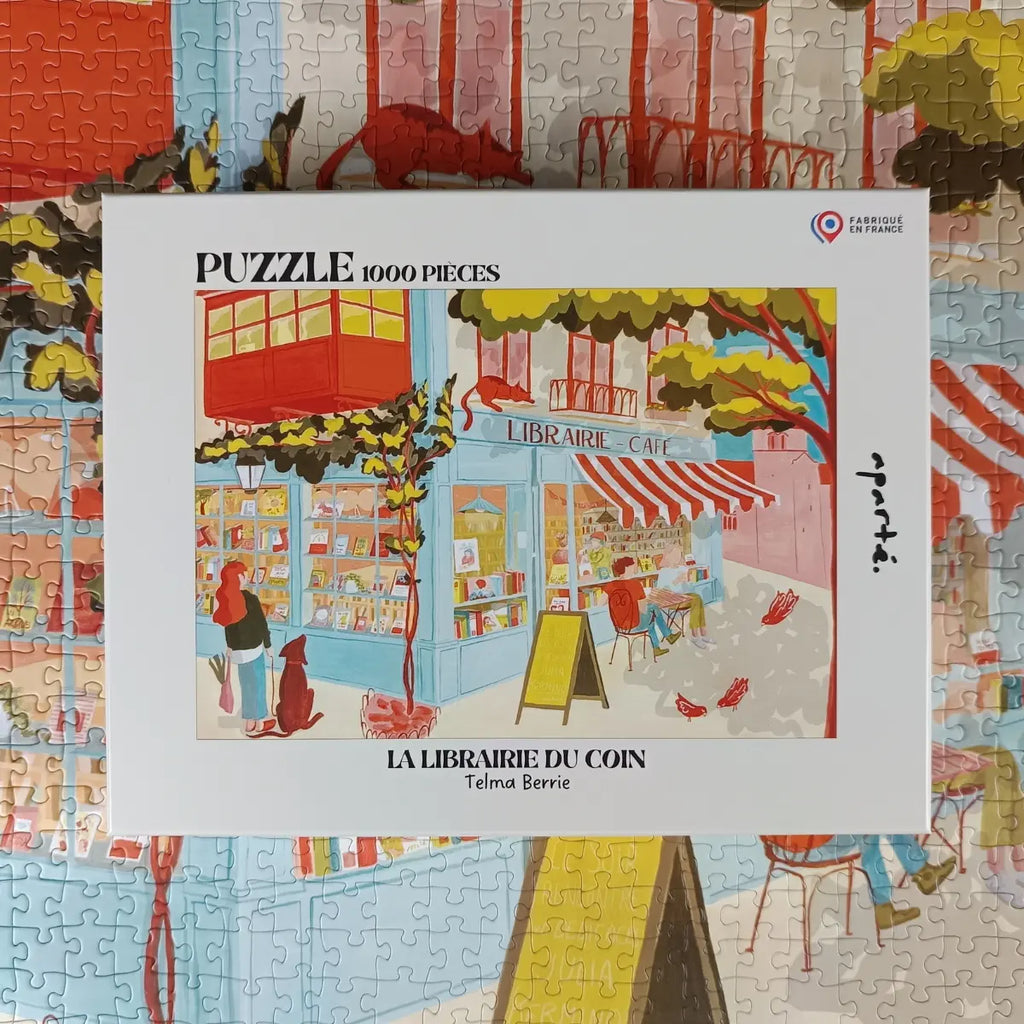 Puzzle 1000 pièces : La Librairie du coin