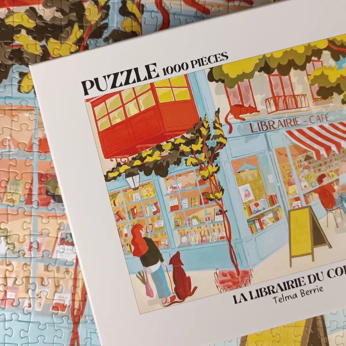Puzzle 1000 pièces : La Librairie du coin