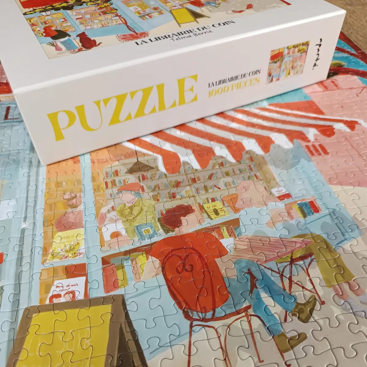 Puzzle 1000 pièces : La Librairie du coin