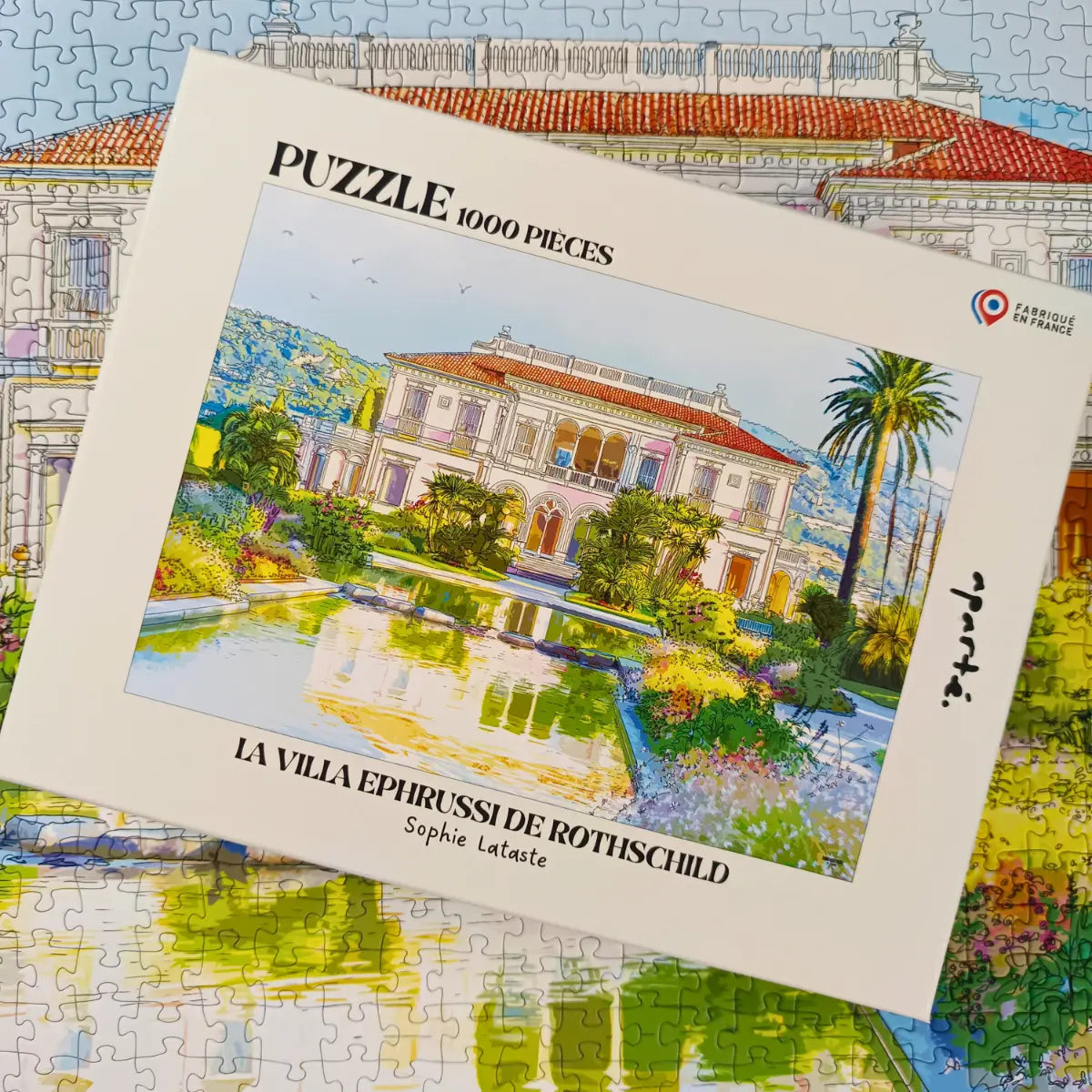 Puzzle 1000 pièces : La Villa Ephrussi De Rothschild