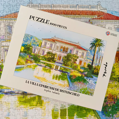 Puzzle 1000 pièces : La Villa Ephrussi De Rothschild