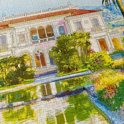 Puzzle 1000 pièces : La Villa Ephrussi De Rothschild