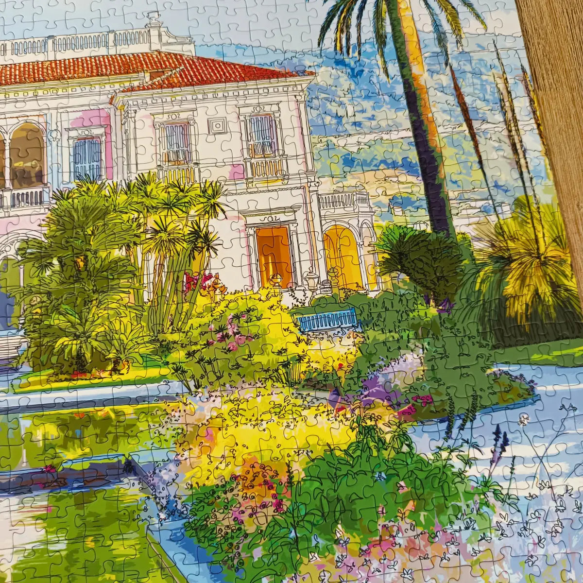 Puzzle 1000 pièces : La Villa Ephrussi De Rothschild