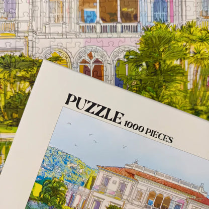 Puzzle 1000 pièces : La Villa Ephrussi De Rothschild
