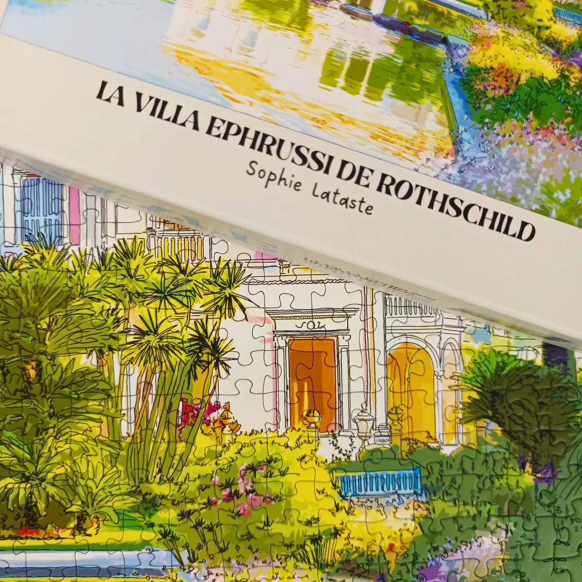 Puzzle 1000 pièces : La Villa Ephrussi De Rothschild