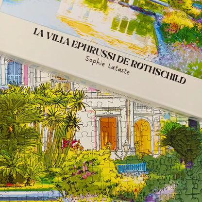 Puzzle 1000 pièces : La Villa Ephrussi De Rothschild