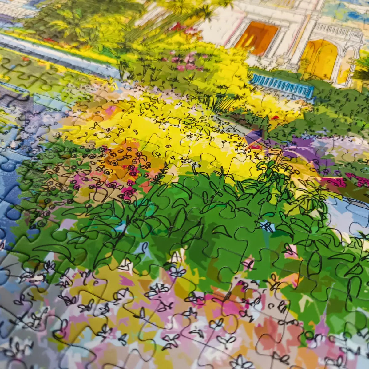 Puzzle 1000 pièces : La Villa Ephrussi De Rothschild