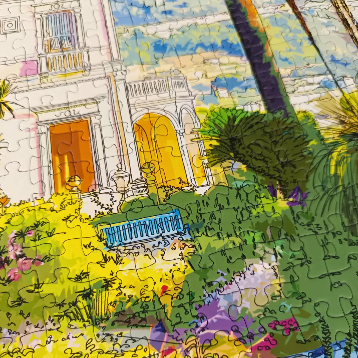 Puzzle 1000 pièces : La Villa Ephrussi De Rothschild