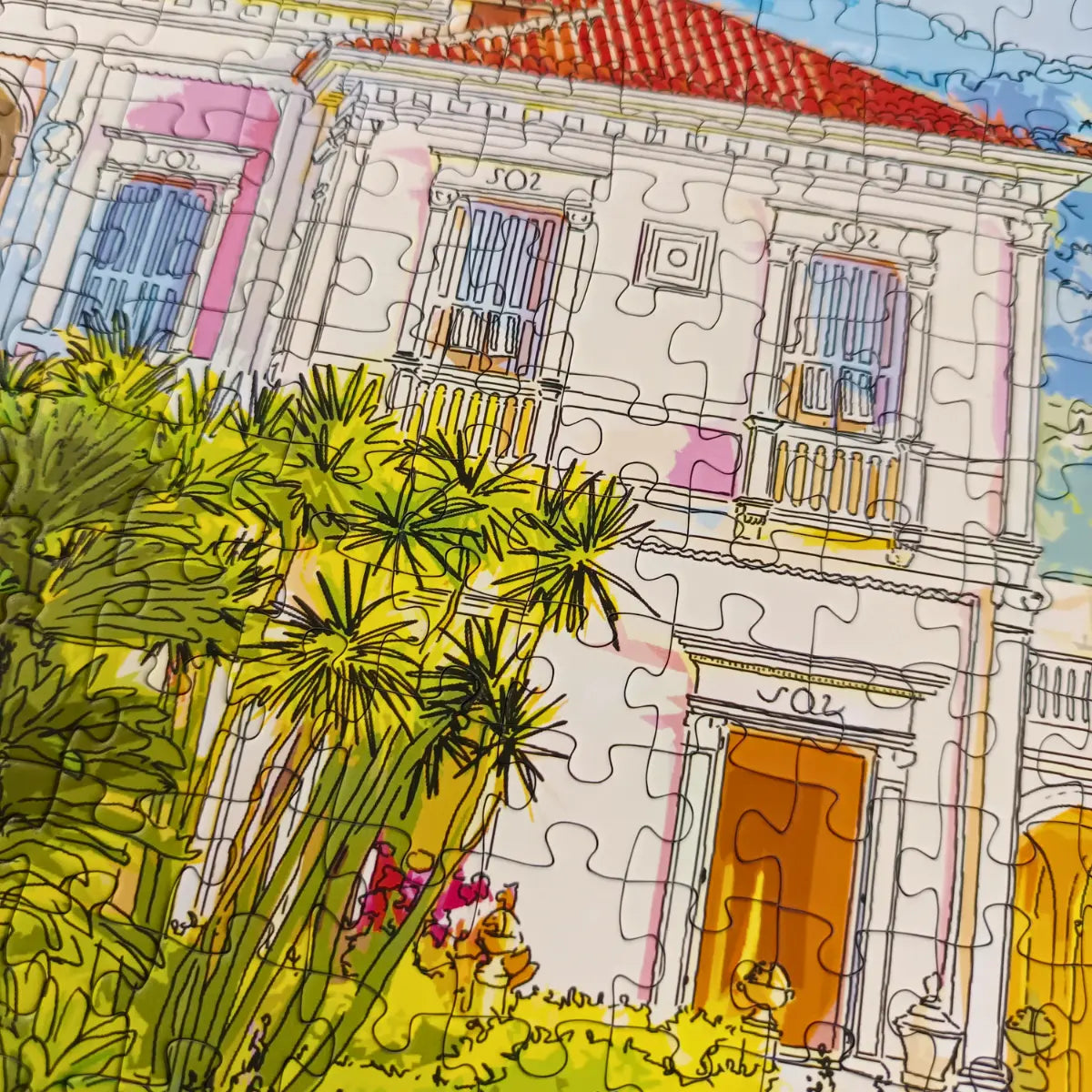 Puzzle 1000 pièces : La Villa Ephrussi De Rothschild