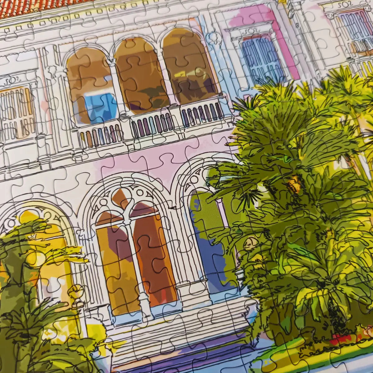 Puzzle 1000 pièces : La Villa Ephrussi De Rothschild