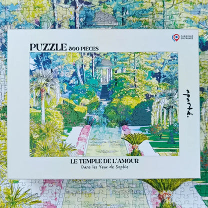 Puzzle 500 pièces : Le Temple de l'amour