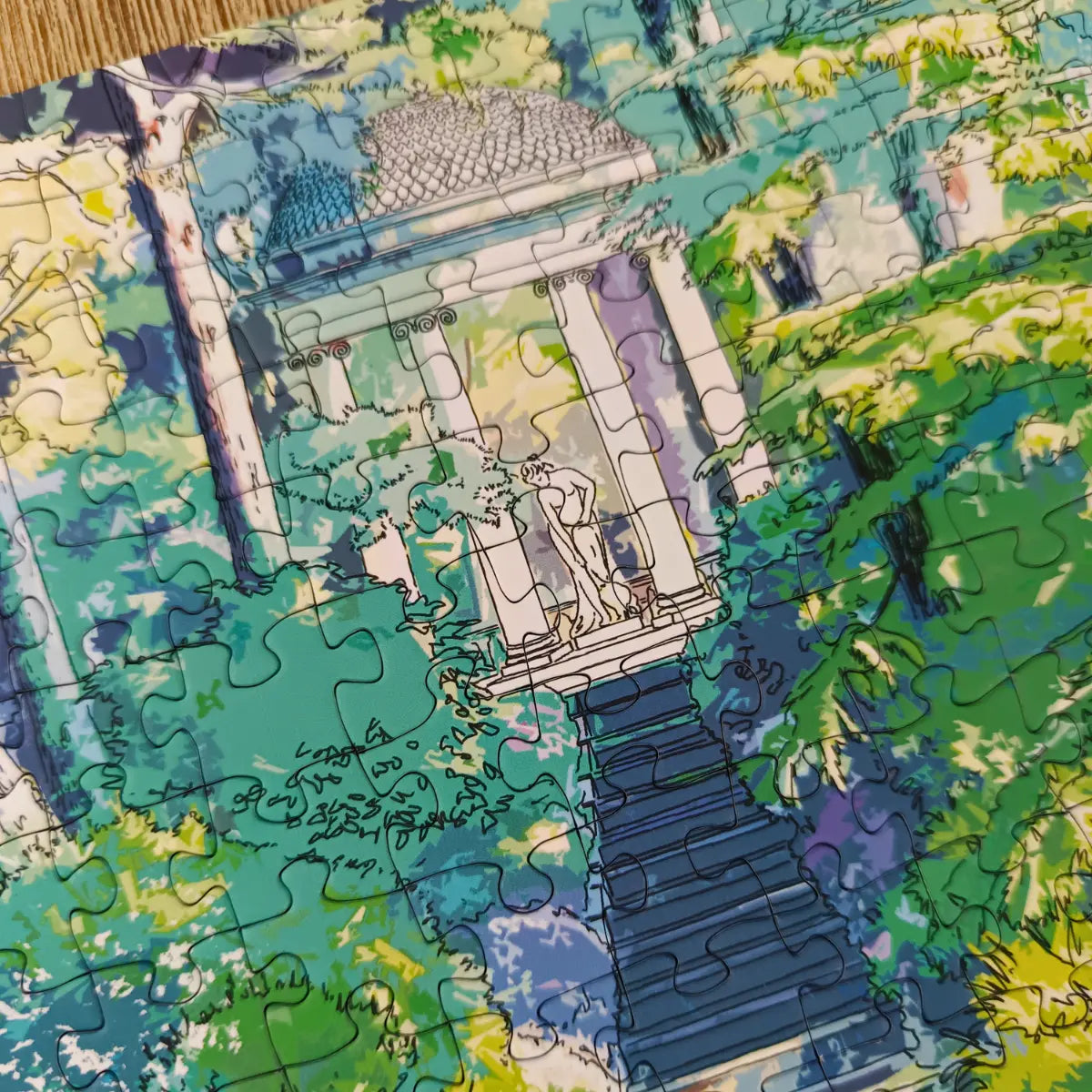 Puzzle 500 pièces : Le Temple de l'amour